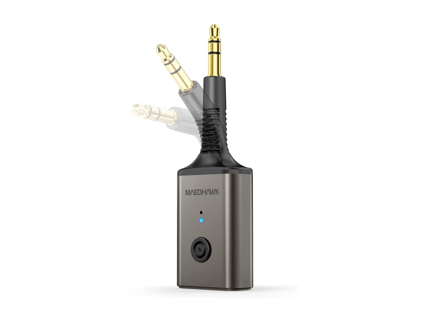 MaedHawk Bluetooth 5.3 Rotatable AUX Receiver